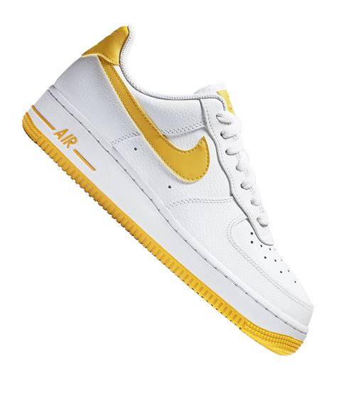 nike air force 1 weiß gelb